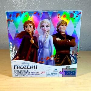 Disney frozen two Elsa Anna Kristoff Jigsaw puzzle 199 pieces